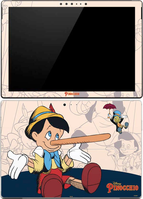Disney Pinocchio and Jiminy Cricket Surface Pro (2017) Skin